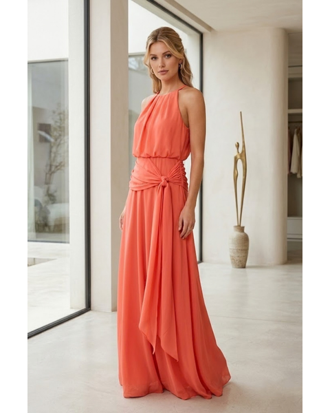 Vestido Marília Coral 