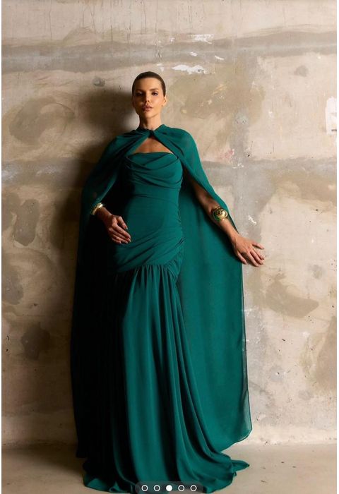 Vestido Lana Esmeralda 