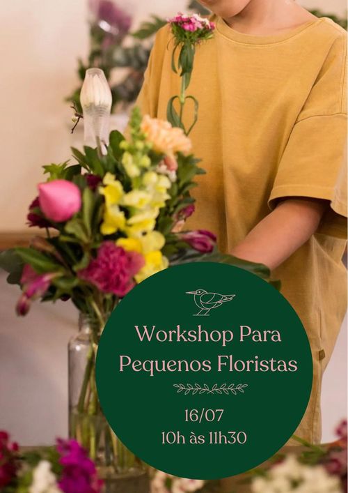 Workshop Para Pequenos Floristas