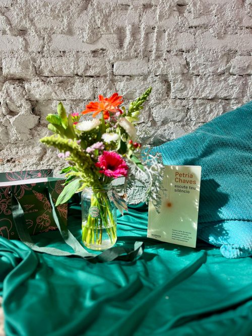 Kit o Amor ao Silêncio e às Flores