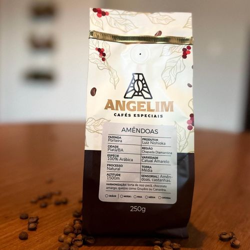 Café Amêndoas - Chapada Diamantina - 85 pontos - 250g