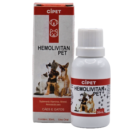 CIPET - HEMOLIVITAN PET 30ML