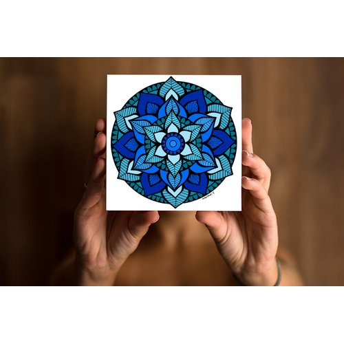 Mandala Celeste Impresso 