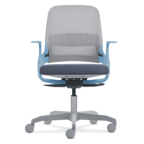 Cadeira My Chair Tela Graphite N Blue