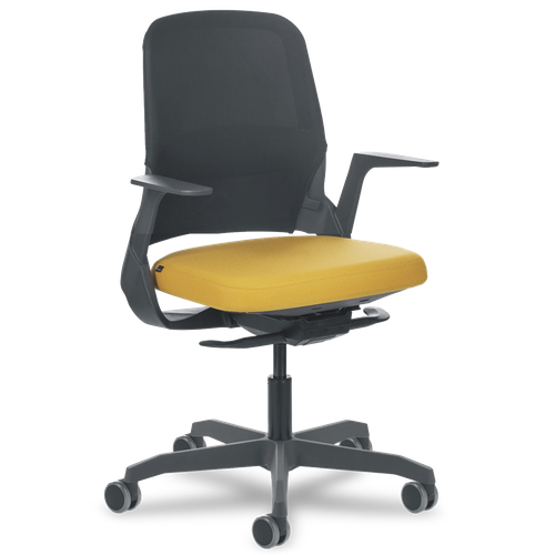 Cadeira My Chair Tela Shadow Black