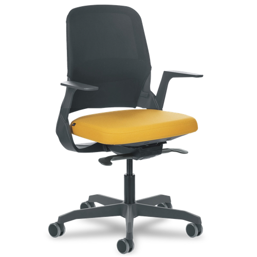 Cadeira My Chair Tela Shadow Black
