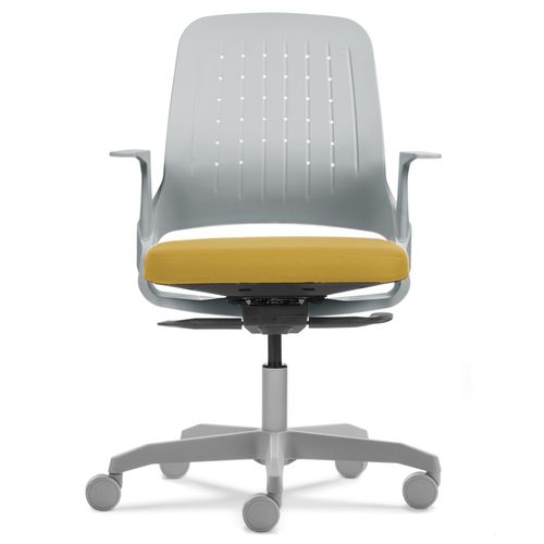 Cadeira My Chair Light Grey Yellow