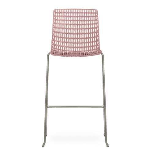 Banqueta Moiré Rosé