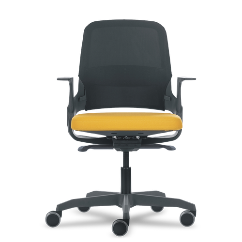 Cadeira My Chair Tela Shadow Black