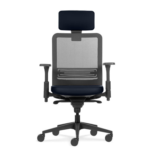 Cadeira Tecton HD Graphite N Blue
