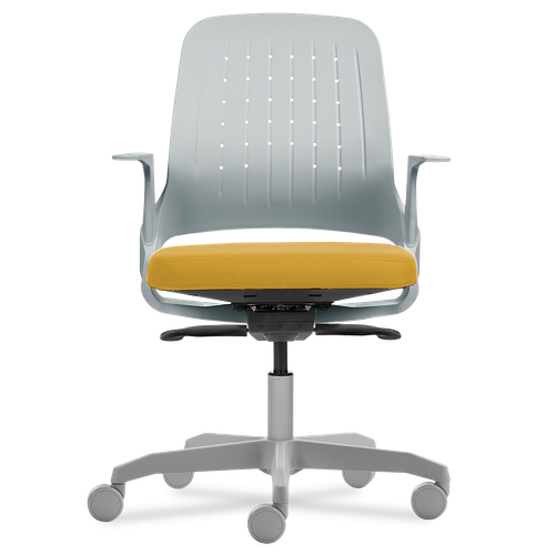 Cadeira My Chair Light Grey Yellow