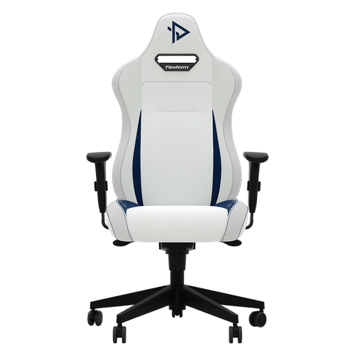 Cadeira Gamer Flexform Delta White N Blue