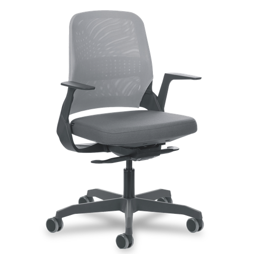 Cadeira My Chair Tela Platinum Grey