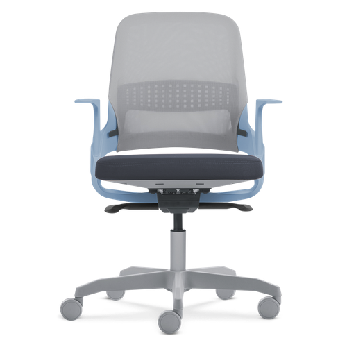Cadeira My Chair Tela Graphite N Blue