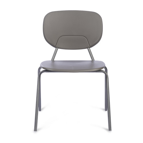 Conjunto com 4 Cadeiras Fixas Valentina Grey