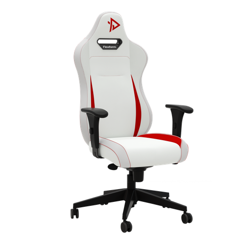 Cadeira Gamer Flexform Delta White N Red