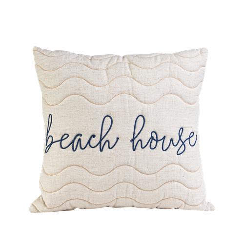 Almofada Beach House Cru