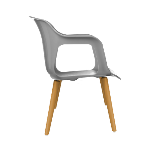 Cadeira Geos Wood Grey