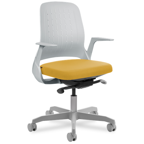 Cadeira My Chair Light Grey Yellow