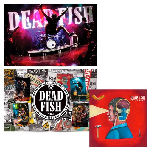 Combo: Dead Fish - Ponto Cego + Pôster 30 Anos