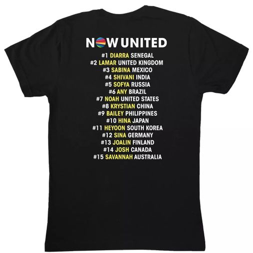 Now United - Song List