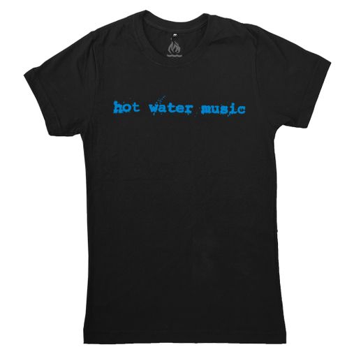 Hot Water Music - Traditional Splatter Blue