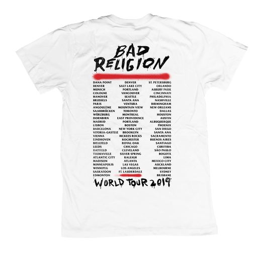 Bad Religion - Spray Buster Tour 2019