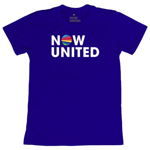 Blusa now united azul Clearance