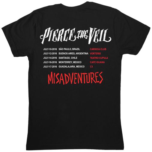 Pierce The Veil - Misadventures Tour