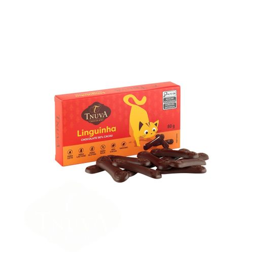 Chocolate 56% Cacau Língua de Gato - 80g - Tnuva