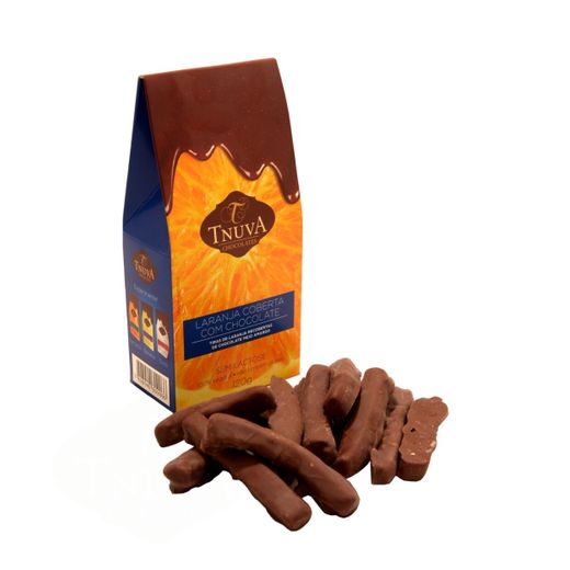 Damasco Coberto com Chocolate - 140g - Tnuva
