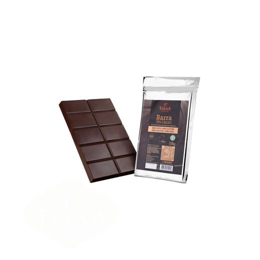 Barra Chocolate 70% Cacau Culinário - 1,01kg - Tnuva