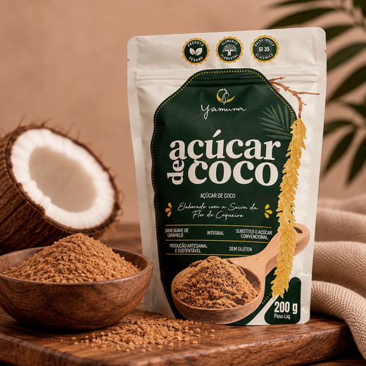Açúcar de Coco Yamuna - 200g
