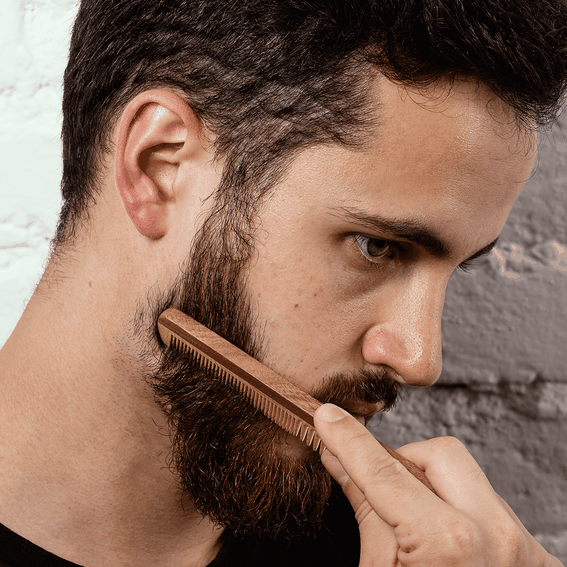 Pente Duplo para Cabelo e Barba