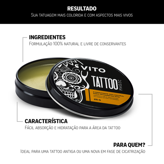Hidratante para Tatuagem Vito