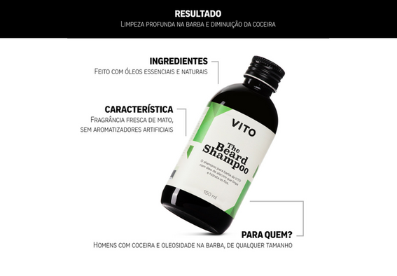 Shampoo para Barba Vito