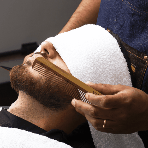 Pente Duplo para Cabelo e Barba