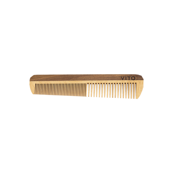 Pente Duplo para Cabelo e Barba