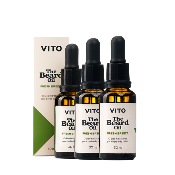 Combo 3 Oleos para Barba Fresh Breeze