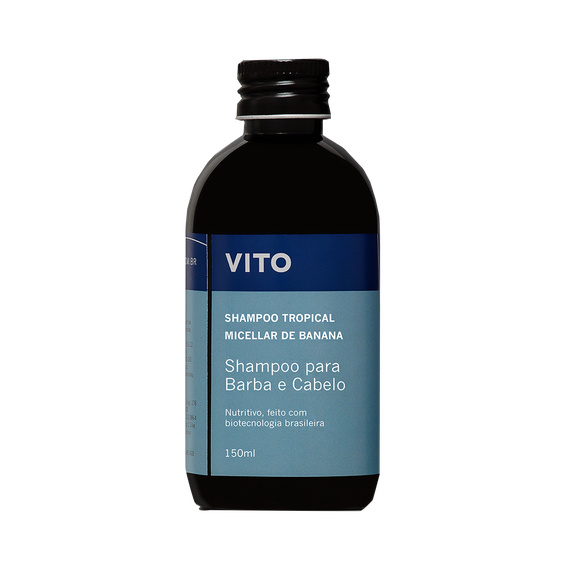 Shampoo Micellar Tropical para Cabelo e Barba Secos 150mL