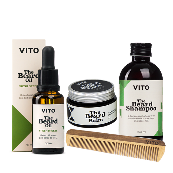 Combo Cuidar da Barba Fresh Breeze