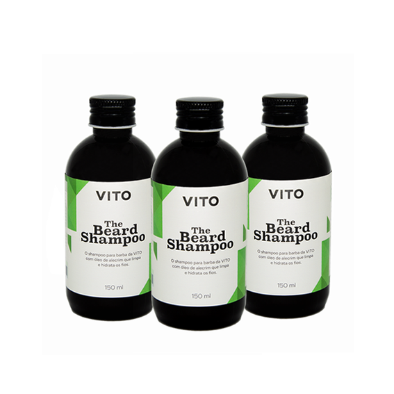 Combo 3 Shampoos para Barba