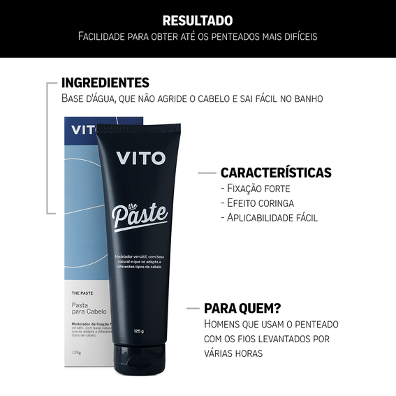 Combo 3 Pastas para Cabelo