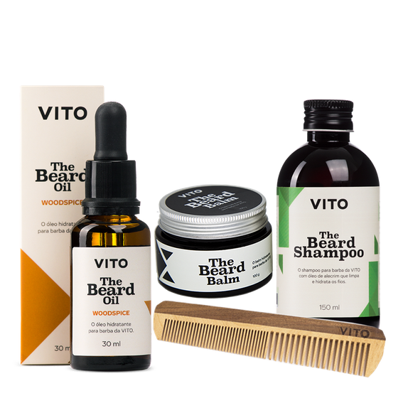 Combo Cuidar da Barba Woodspice