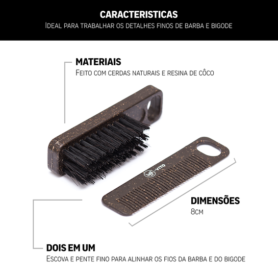 Kit Conjunto Cuidar da Barba