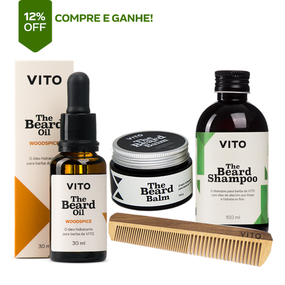 Combo Cuidar da Barba Woodspice