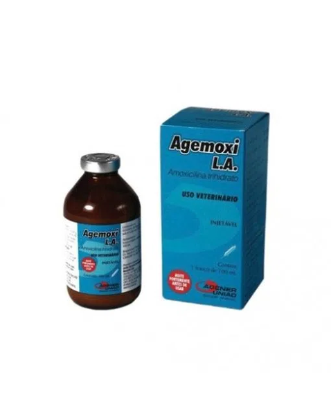 Antibiótico Injetável Agener Agemoxi LA - 100ml