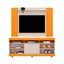 Rack Dili 1,60L Com Painel Trend DJ Moveis