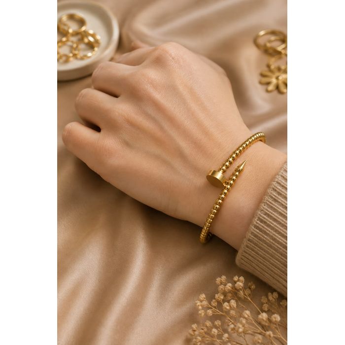 Pulseira aço inox banho Premium
