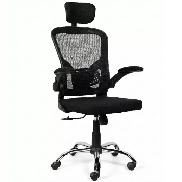 Cadeira De Escritório Ergonômica Regulável Giratória Brin7